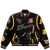 Bbc x jeff hamilton lakers varsity jacket Bbc x jeff hamilton lakers varsity jacket