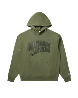 Chenille logo hoodie