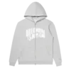 Classic curve logo full zip hoodie