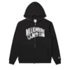 Classic curve logo full zip hoodie