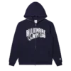 Classic curve logo full zip hoodie