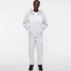 Classic curve logo full zip hoodie