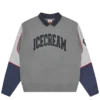 Collared warm-up sweatshirt