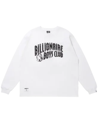 Cotton ls t-shirt arch logo