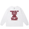 Cotton ls t-shirt arch logo