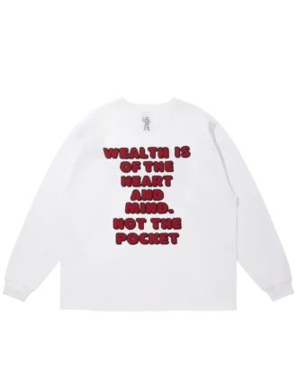Cotton ls t-shirt arch logo
