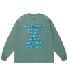 Cotton ls t-shirt arch logo