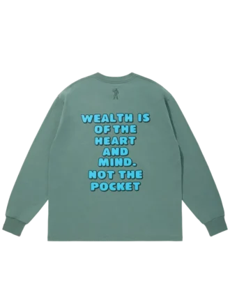 Cotton ls t-shirt arch logo