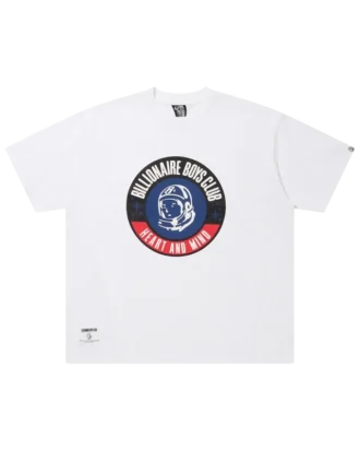 Cotton t-shirt heart and mind