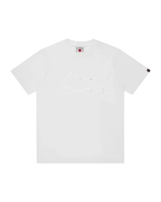 Crystal running dog t-shirt