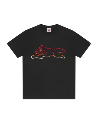Crystal running dog t-shirt