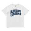 Dallas cowboys curve logo ss white tee