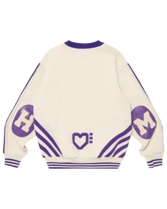 Elbow patch sweatshirt