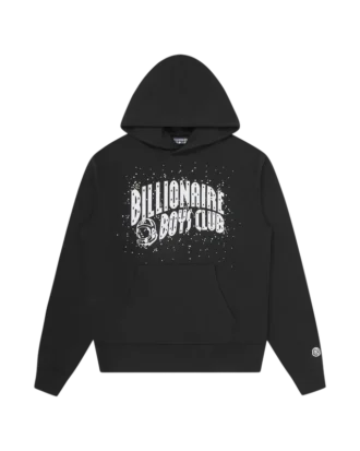 Embellished arch logo popover hood