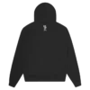 Embellished arch logo popover hood