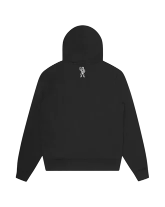 Embellished arch logo popover hood