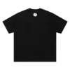 Embroidered logo cotton t-shirt running dog