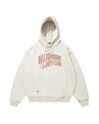 Embroidered logo hoodie