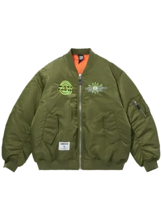 Embroidered logo ma-1