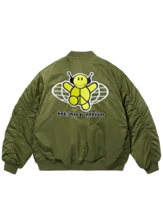 Embroidered logo ma-1