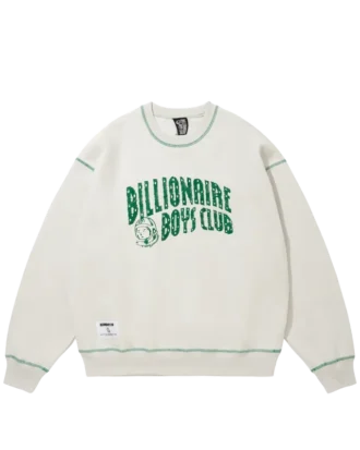 Embroidered logo sweatshirt