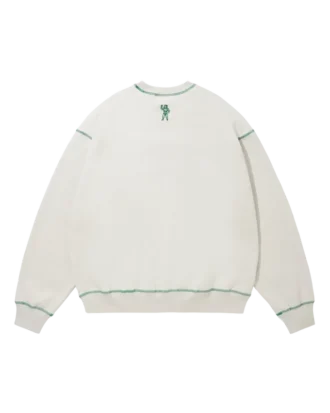 Embroidered logo sweatshirt