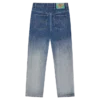 Fade out running dog double scoop denim pants Fade out running dog double scoop denim pants