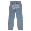 Faded arch logo denim pants Faded arch logo denim pants