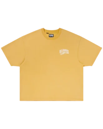 Faded curve ss knit