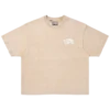 Faded curve ss knit