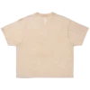 Faded curve ss knit