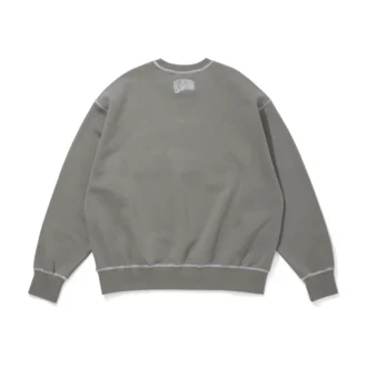 Felt logo sweatshirt arch logo