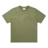 Flocked logo tee