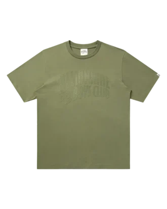 Flocked logo tee