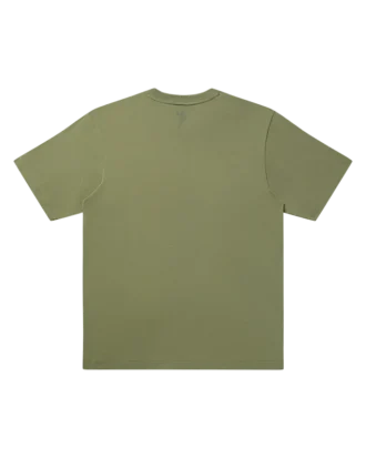 Flocked logo tee