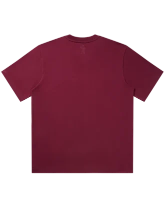 Flocked logo tee