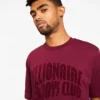 Flocked logo tee