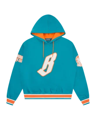 Flying b chenille oversized popover hood