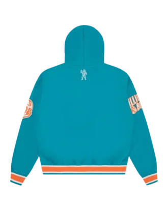 Flying b chenille oversized popover hood