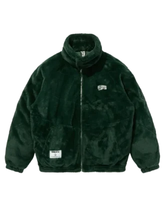 Fur down jacket