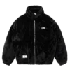 Fur down jacket