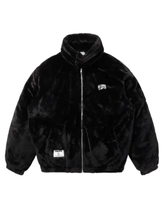 Fur down jacket