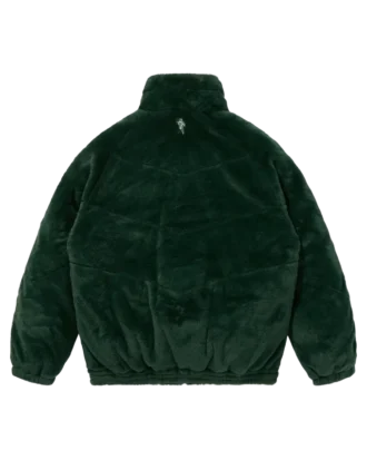 Fur down jacket