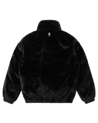 Fur down jacket