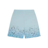 Gradient snakeskin running dog swim shorts