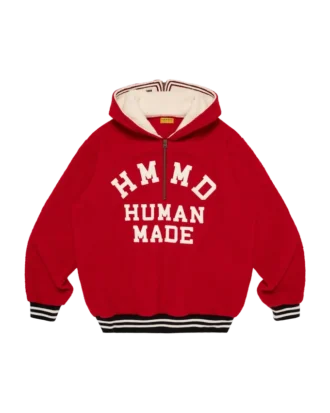 Half-zip fleece pullover