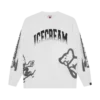 Halftone multi logo ls t-shirt