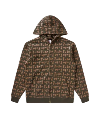 Hardware full zip hoodie