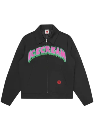 Icecream quilted work jacket
