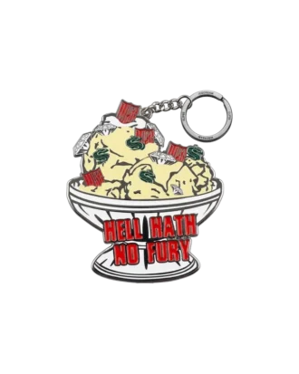 Icecream x hell hath no fury icecream keychain